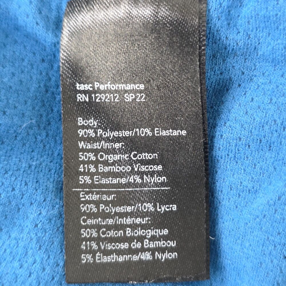 Tasc Performance Men's Shorts Blue Drawstring Lined Size XL - Picture 9 of 13